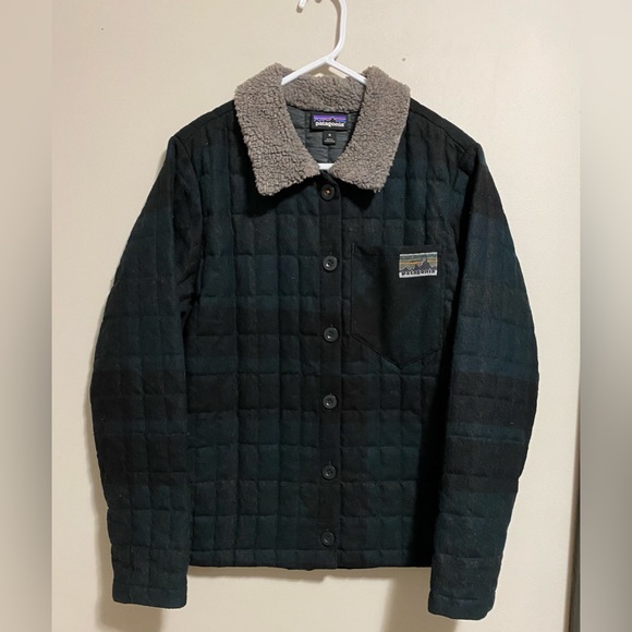 Patagonia Legacy Collection Retro Label Reclaimed Wool Jacket Size Medium - Picture 2 of 14